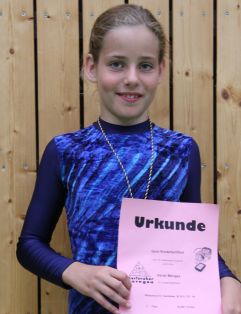 3. Platz für Sarah